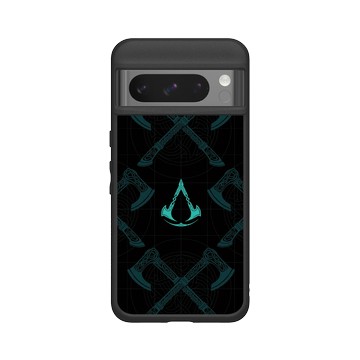 Pixel 8 Pro SolidSuit 黑 - Assassin's Creed - Valhalla - Dual Axes