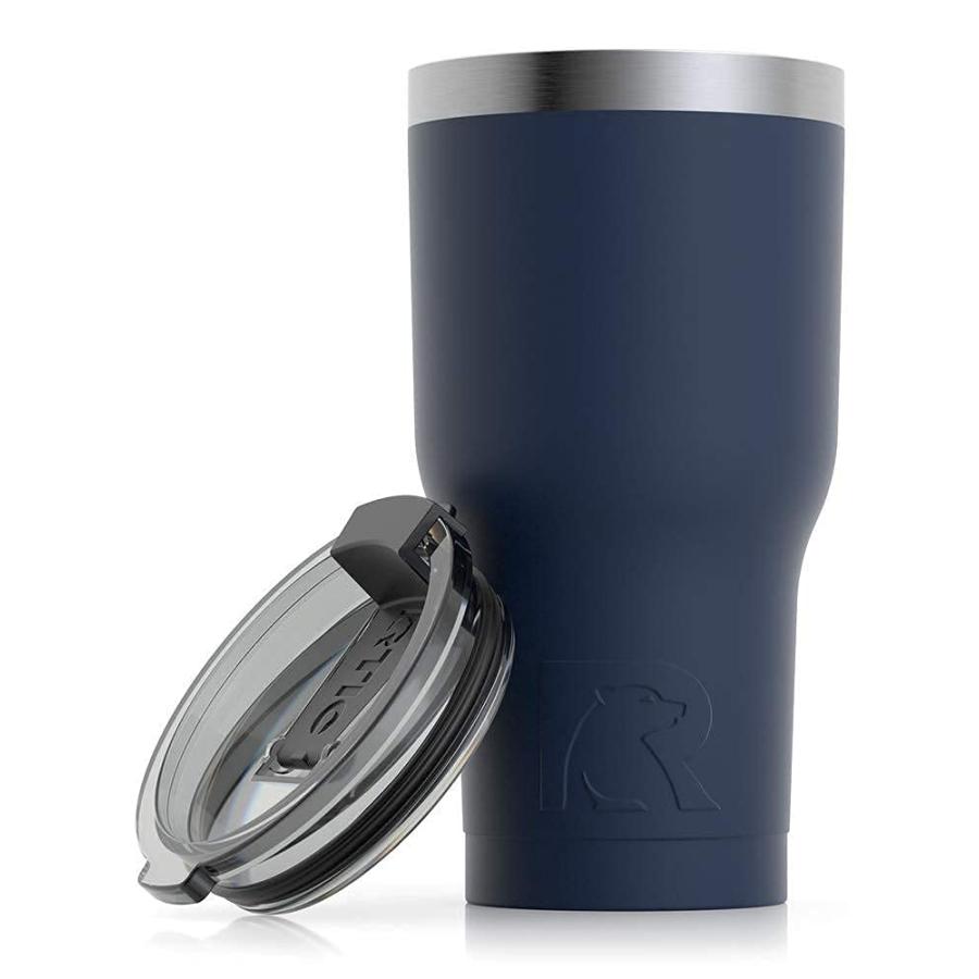RTIC DOUBLE WALL VACUUM INSULATED TUMBLER, 20 OZ, NAVY