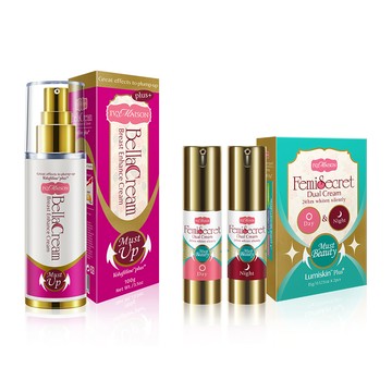 【IVY MAISON艾葳】微笑美胸秘密組 | 美胸活膚霜100ml+美白粉嫩乳暈霜15MLx2