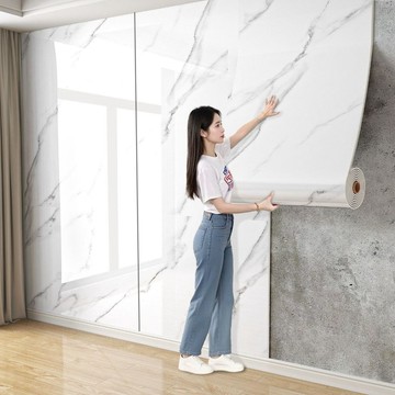 【客製化】仿大理石墻貼租屋翻新墻貼 大理石紋貼紙 防水墻貼 無縫墻貼 防潮墻貼 壁貼廚房壁紙浴室牆壁貼 出租屋翻新 墻紙