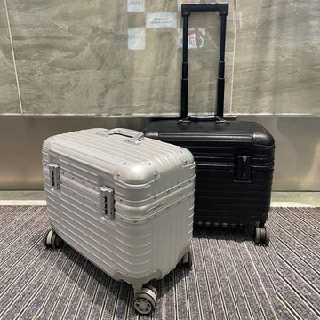 20寸攝影登機行李箱男18寸小型上翻蓋旅行箱萬向輪機長拉桿箱女