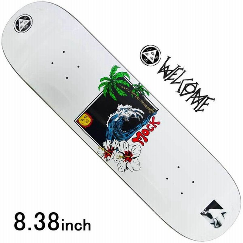 ウェルカム 8 38 インチ スケボー デッキ スケートボード Welcome Skateboard Evan Mock Wave 人気 ブランド マニアック おすすめ 女子 通販 Lineポイント最大0 5 Get Lineショッピング