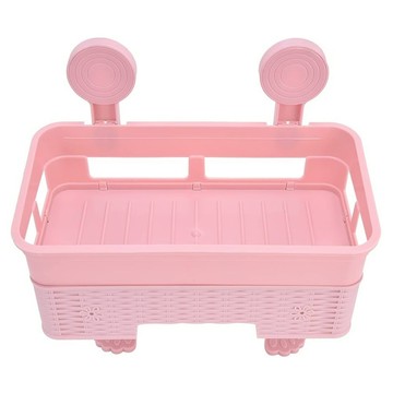 抽屜式馬桶蓋上置物收納架 免釘免鑽 牢固耐用 圓滑弧角設計 透氣槽設計  28 x 15 x 30cm  顏色隨機  1個