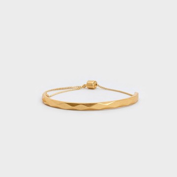 幾何Ｃ字金屬手鍊