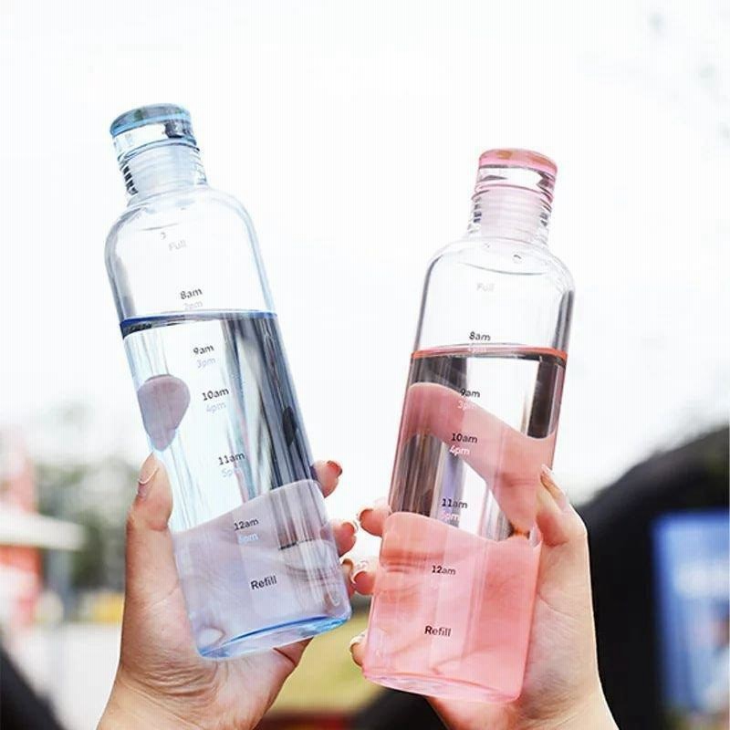 プラスチック 水筒 500ml 750ml おしゃれ かわいい ウォーターボトル スポーツボトル 目盛り ボトル 水筒 小容量 直飲み 通販 Lineポイント最大0 5 Get Lineショッピング