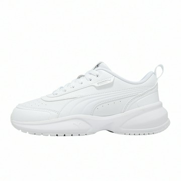 Puma 休閒鞋 Cilia 2 Mode 女鞋 白 復古 皮革 小白鞋 407285-02