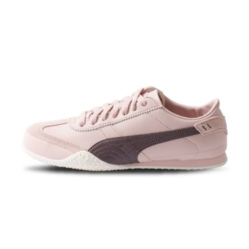 Puma Bella Ut Lea 男鞋 女鞋 淡粉紫色 復古 穿搭 薄底 舒適 休閒鞋 40525603