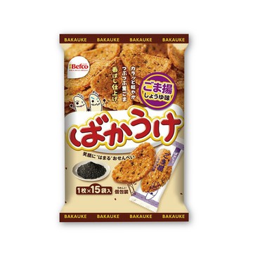 栗山【芝麻醬油仙貝】100g