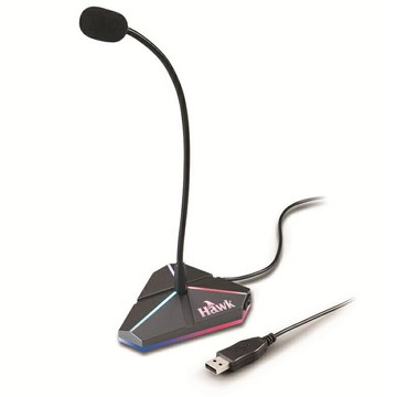 Hawk MIC330 USB RGB發光電競麥克風