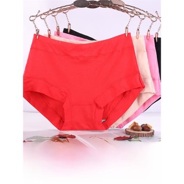 4條170斤莫代爾胖妹妹女士高腰內褲中年肥胖提臀胖mm褲衩三角褲