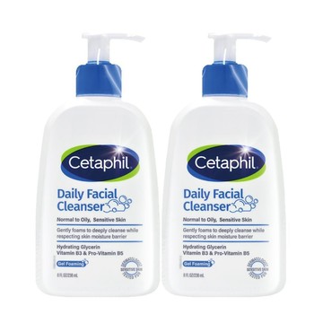 Cetaphil 控油潔膚露(236mlX2瓶)-洗面露/起泡凝露