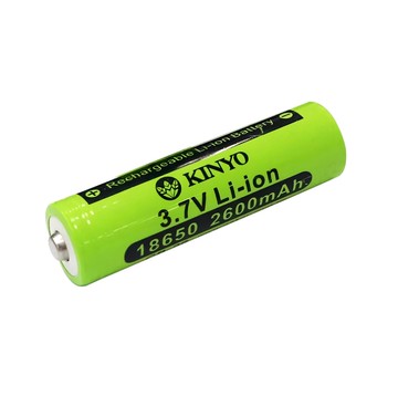 Kinyo 18650鋰電池3.7v  1個  1個  CB-26