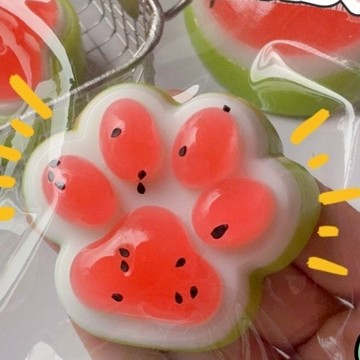 ▸現貨◂ 捏捏 西瓜捏捏 貓爪捏捏  捏捏樂 TPR 吐司捏捏 解壓玩具 小紅書同款 奶油條捏捏 西瓜系列