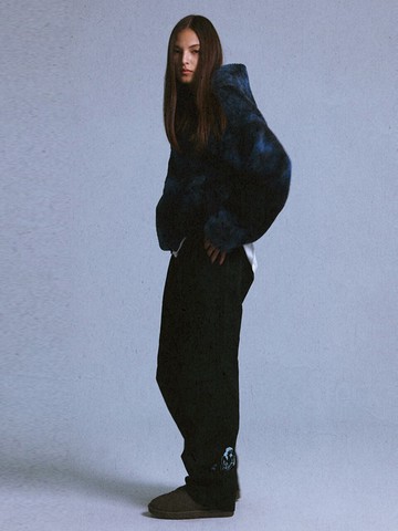 Love Fleece Jacket [Blue]