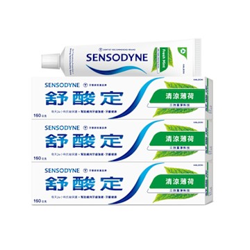 舒酸定 長效抗敏-清涼薄荷配方160g*3入