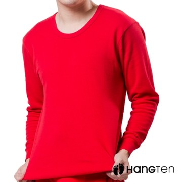 HANG TEN 開運純棉長袖(圓領/V領可選)_HT-D13002