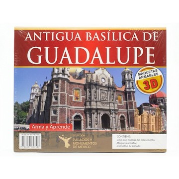 ◤全新 3D立體模型拼圖書 墨西哥《瓜達露佩聖母聖殿 Antigua Basílica de Guadalupe》