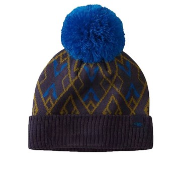 Outdoor Research 新款 Griddle Beanie 羊毛冬日復古小圓球毛帽/277639-0256 暮光藍