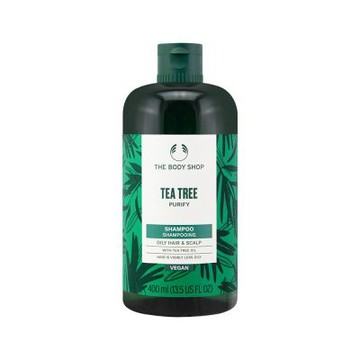 THE BODY SHOP 茶樹淨化洗髮精(400ml)_國際航空版