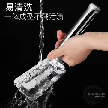 ✨限量搶購✨不鏽鋼夾子翻魚鏟煎魚鏟炸魚神器牛排夾二合一煎鏟