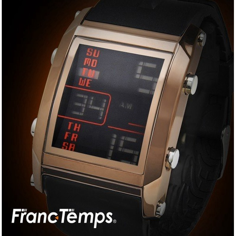 腕時計 メンズ腕時計 ブランド Franctemps Huit フランテンプス ユイット カジュアル デジタル ラバーベルト アウトドア 軽量 おしゃれ 通販 Lineポイント最大0 5 Get Lineショッピング