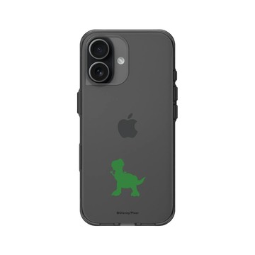 iPhone 17 Clear (相機按鈕) 酷墨灰 - 迪士尼-玩具總動員 Toy Story - 抱抱龍剪影版