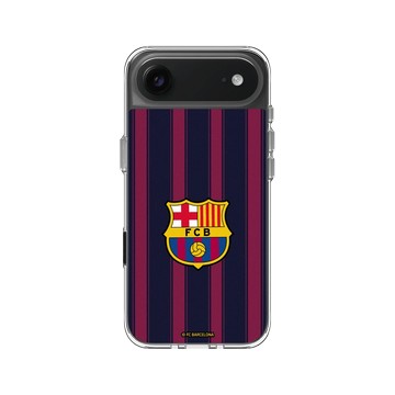 iPhone Air Clear Case（相機按鈕） 透明 - FC Barcelona - Home Colors