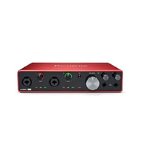 Focusrite Scarlett 8i6 8x6 USB Audio Midi Interface Full Studio Bundle with Creative Music Production Software Kit