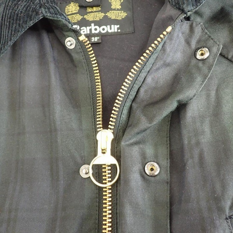 美品/国内正規 Barbour バブアー MWX0499NY71 チェック BEDALE