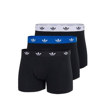 【adidas 愛迪達】男士 彈性貼身內褲三件組 COMFORT FLEX COTTON TRUNK 3 PAIRS