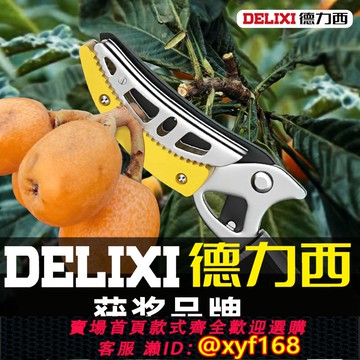 {可打統編 保固一年}德力西摘果神器修枝剪伸縮高空摘水果剪刀加長荔枝枇杷龍眼采摘器