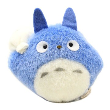 真愛日本 拉震娃 中龍貓包袱藍 龍貓totoro 宮崎駿 拉震 玩具嬰兒玩偶 玩具 娃娃 掛飾 擺飾 4974475138130