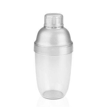 530mlPC樹脂調酒器奶茶壺創意帶刻度防凍防燙防摔雪克杯創意家居