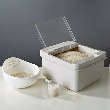 裝米桶家用20斤儲米箱防潮防蟲密封米罐米盒子米缸米面粉桶收納箱