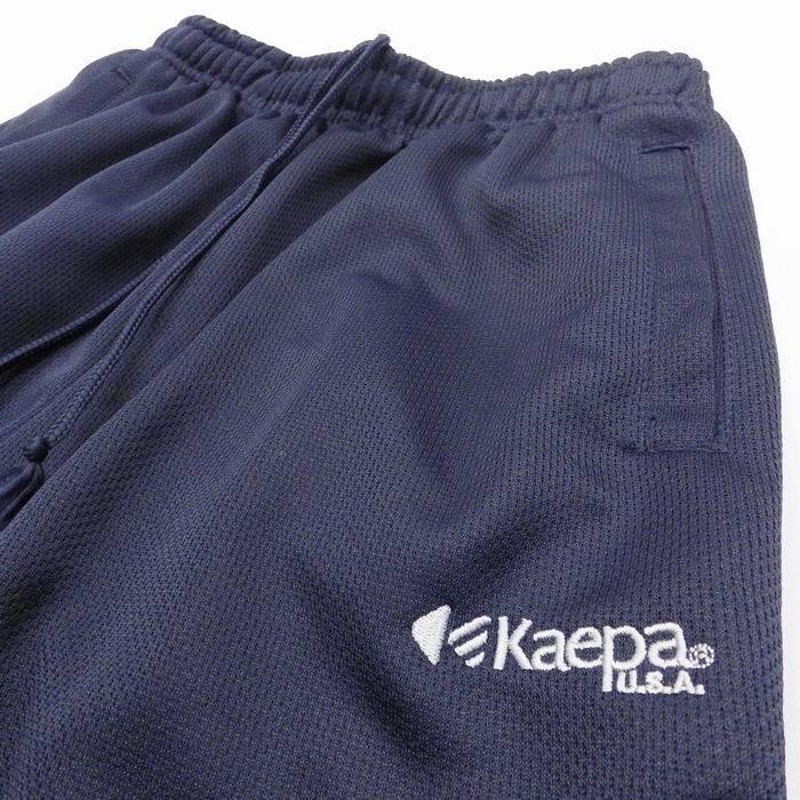 ケイパ Kaepa メンズ ストレート ジャージパンツ ジャージ 下 トレーニングパンツ 吸水速乾 UV M L LL XL チャコール グレー  ネイビー 紺 ブラック 黒KP471542 | LINEショッピング