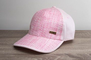 紙布棒球帽(草莓粉) 台灣製