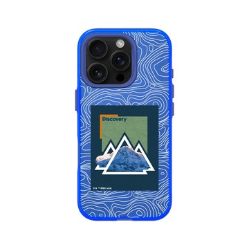 iPhone 16 Pro Clear 激光藍 - Discovery - 山的紋路