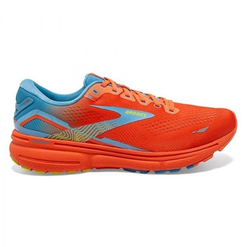 Brooks Ghost 15 男 慢跑鞋 運動 路跑 訓練 避震緩衝象限 舒適 輕量 橘藍 [1103931D848]