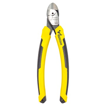 King TTC 角田電工薄刃斜口鉗 160mm  黃色 + 黑色  1支