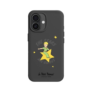 iPhone 16 SolidX 黑 - Le Petit Prince 小王子 - 星星是指引
