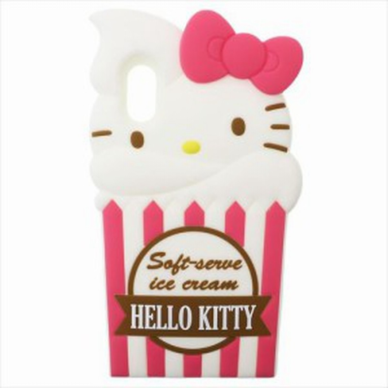 ハローキティ Iphone Xカバー アイフォンxダイカットシリコンケースサンリオ キャラクターグッズ通販 通販 Lineポイント最大1 0 Get Lineショッピング