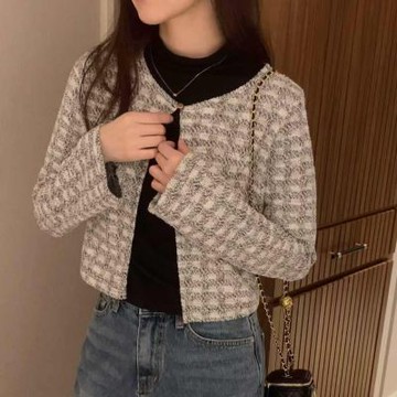 正韓外套 達納短款外套OSR1074-創翊韓都