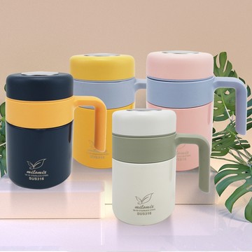 凱洛琳 316不鏽鋼保溫杯-500ml-2支