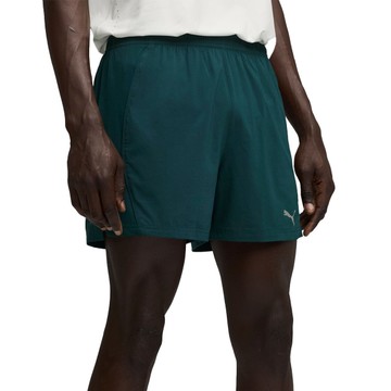 PUMA 短褲 跑步系列 VELOCITY 綠 5吋 短風褲 男 52661075