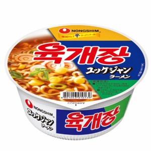 農心　ユッケジャンラーメン カップ　86g（めん76g）×12個