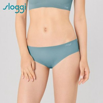 sloggi-ZERO FEEL FLOW 零感系列中腰小褲 石青灰