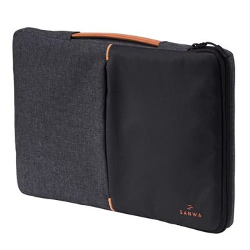 日本SANWA超輕外貿日式筆記本電腦包內膽包13.3商務手提拎14寸聯想拯救者16寸防潑水防震公文包