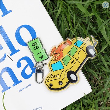 MonagustA 壓克力鑰匙圈 吊飾 龍蝦車車