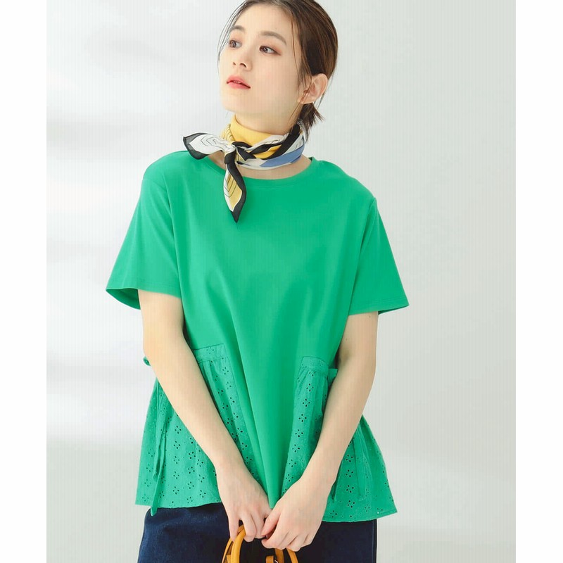 B:MING by BEAMS スムース サイドレース カットソー 通販 LINEポイント最大1.0%GET LINEショッピング