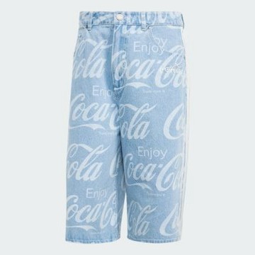 Adidas 愛迪達 Cc Denim Short KY2112 男 短褲 運動短褲 休閒短褲 牛仔藍 可口可樂